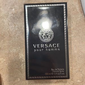 Versace Pour Homme Eau De Toilette Cologne 3.4 oz